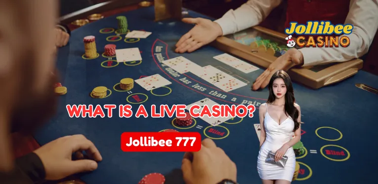 What is a live casino?