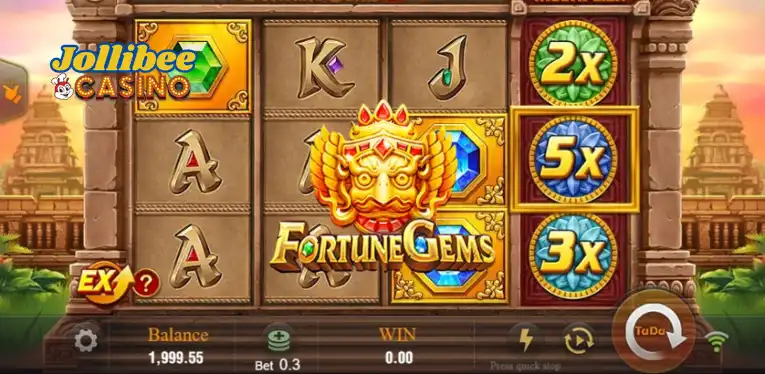 How to play and how to combine winning symbols in Fortune Gems