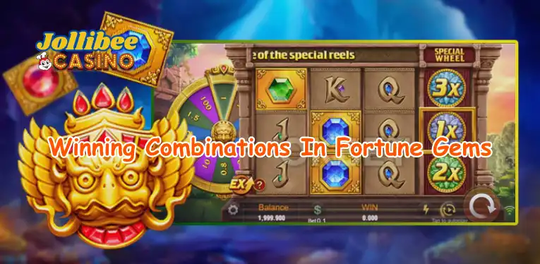 Winning combinations in Fortune Gems