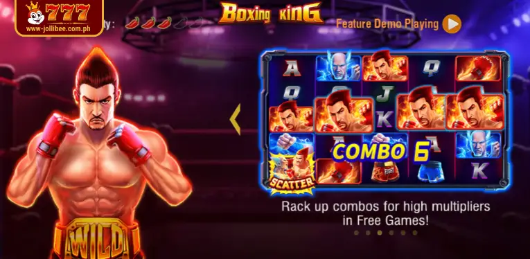 Boxing King Slot Winning Combination Multiplier